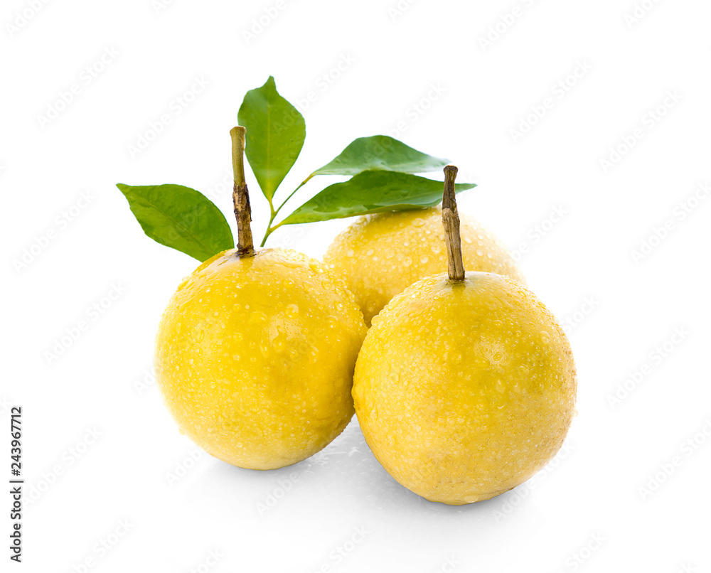 Passion fruit isolated on white background Passion fruit isolated on white background