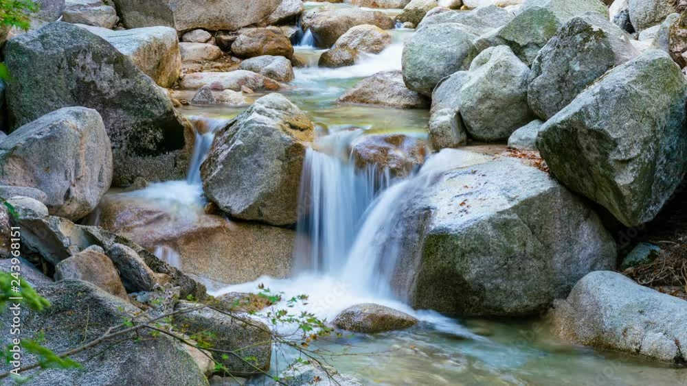 Timelapse Wide Shot of Silky Waterfalls in Japan -Close Up 2- Timelapse Wide Shot of Silky Waterfalls in Japan -Close Up 2-
