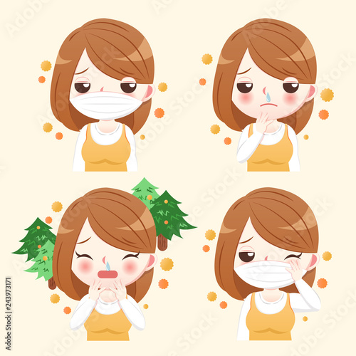 feature of hay fever