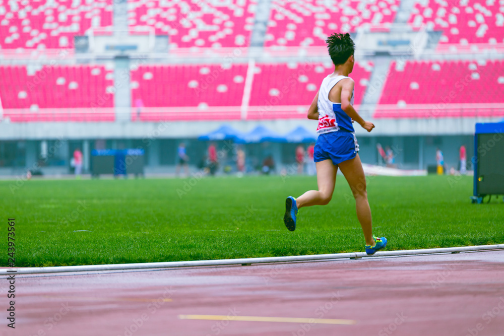 Fototapeta premium running contest