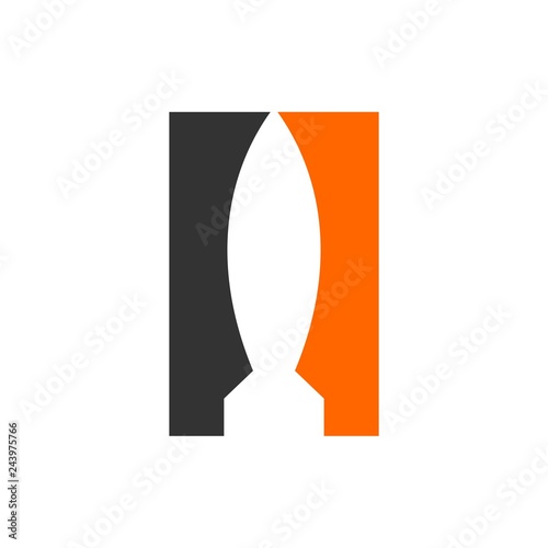rocket vector logo.