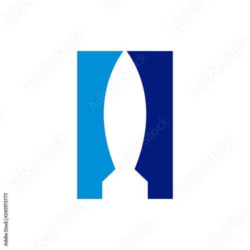 rocket vector logo.