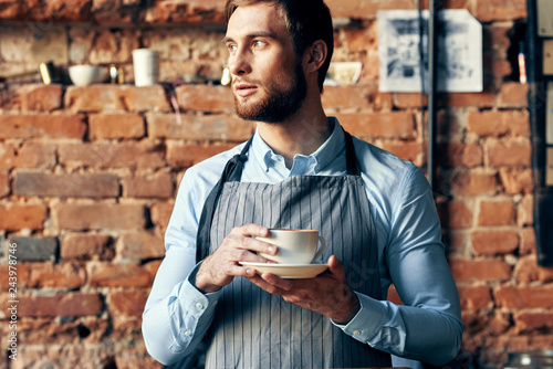 barman made coffee