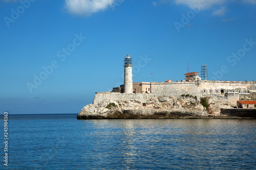 Castillo Del Morro lighthouse in Cuba