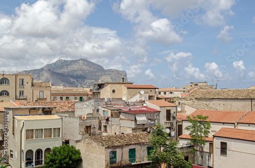 Rooftops of old Palermo