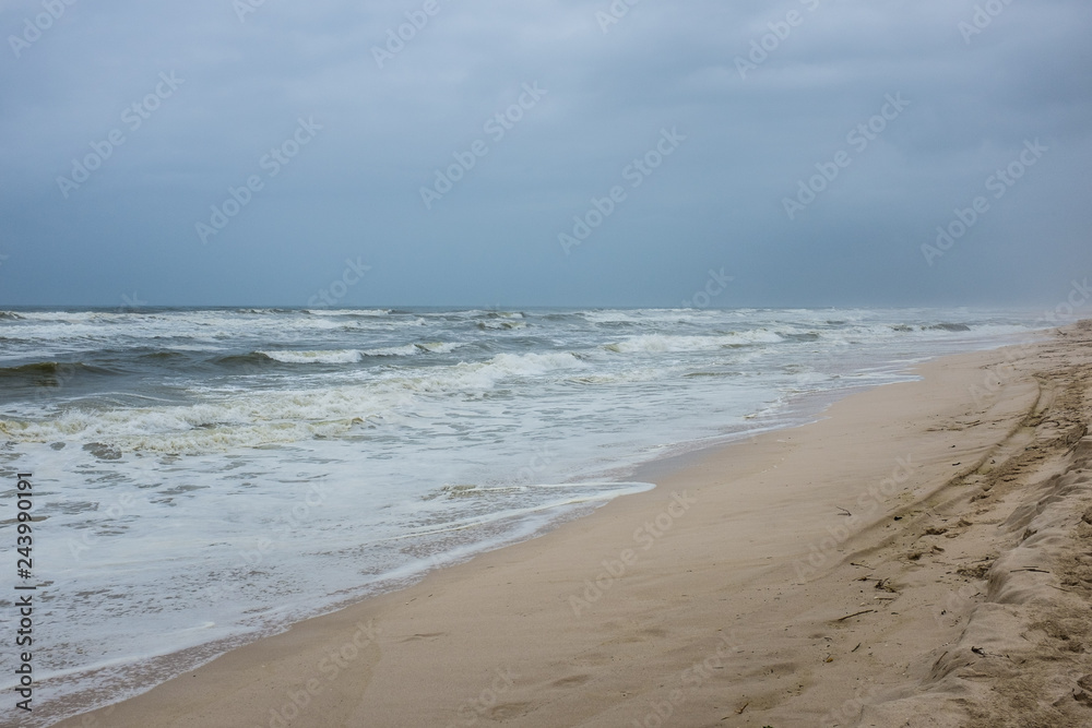 The Arabian Sea, and Dahariz beach, Salalah, Oman The Arabian Sea, and Dahariz beach, Salalah, Oman