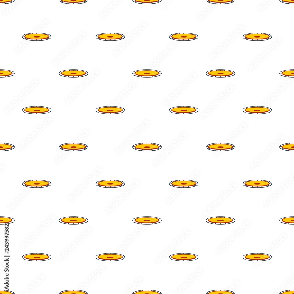 Amusement trampoline pattern seamless vector repeat for any web design Amusement trampoline pattern seamless vector repeat for any web design