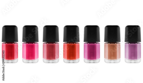 Palette of nail polish