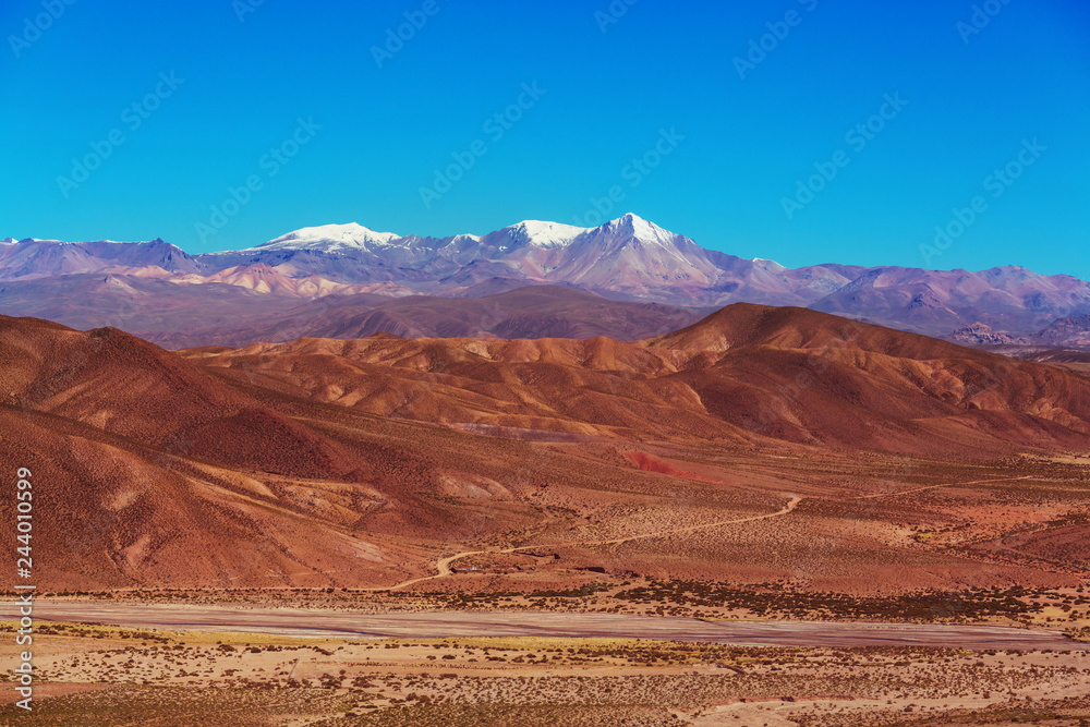Fototapeta premium Mountains in Bolivia