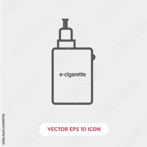 e-cigarette icon vector
