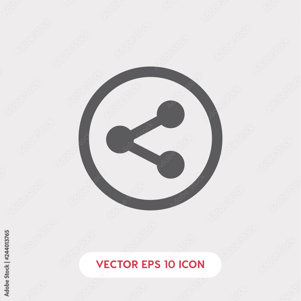 share button icon vector share button icon vector