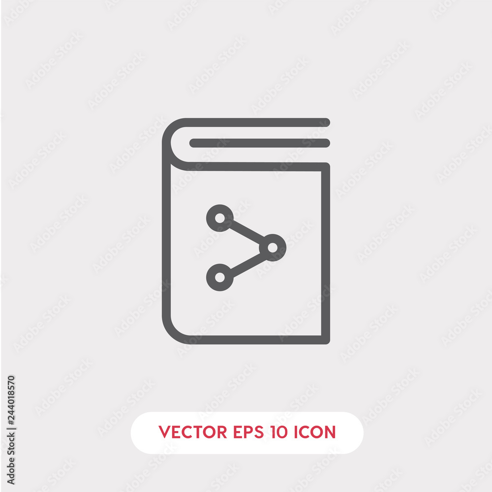 book system icon vector book system icon vector