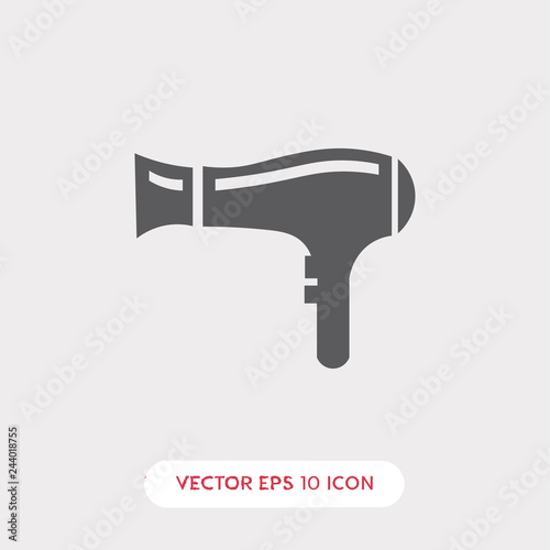 hairdryer icon vector