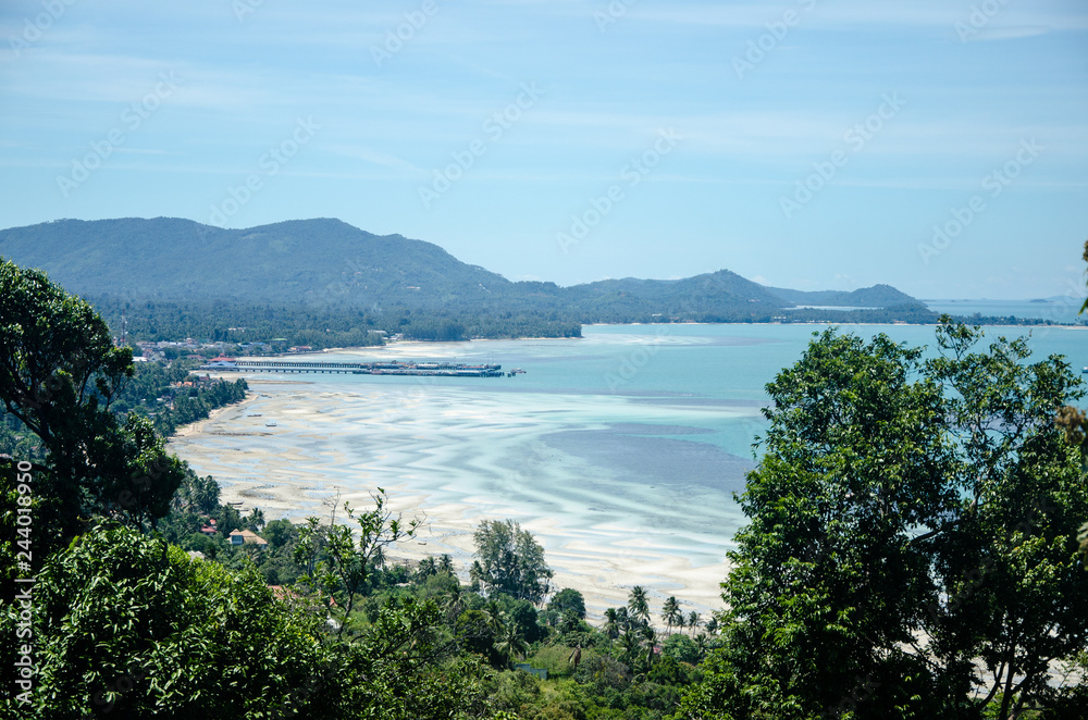 Beautiful Beach on Samui Island, Thailand