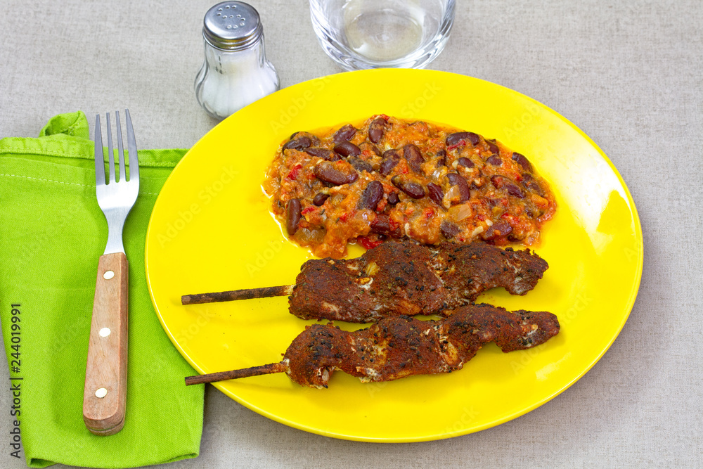 brochettes de poisson tandoori brochettes de poisson tandoori
