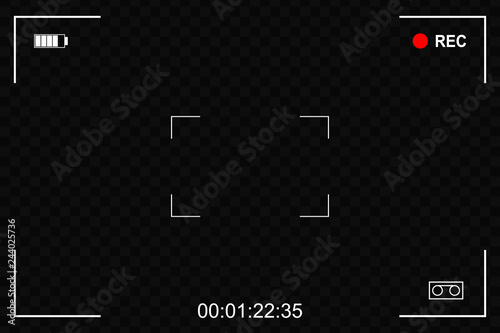 Camera focusing screen