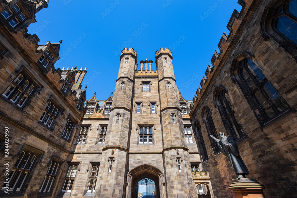 Die Universität von Edinburgh/Schottland