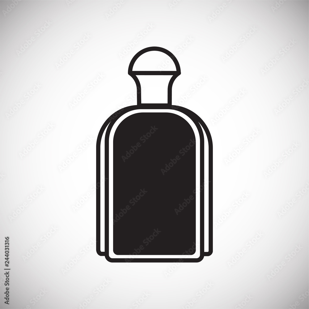 Bottle icon on white background for graphic and web design, Modern simple vector sign. Internet concept. Trendy symbol for website design web button or mobile app Bottle icon on white background for graphic and web design, Modern simple vector sign. Internet concept. Trendy symbol for website design web button or mobile app