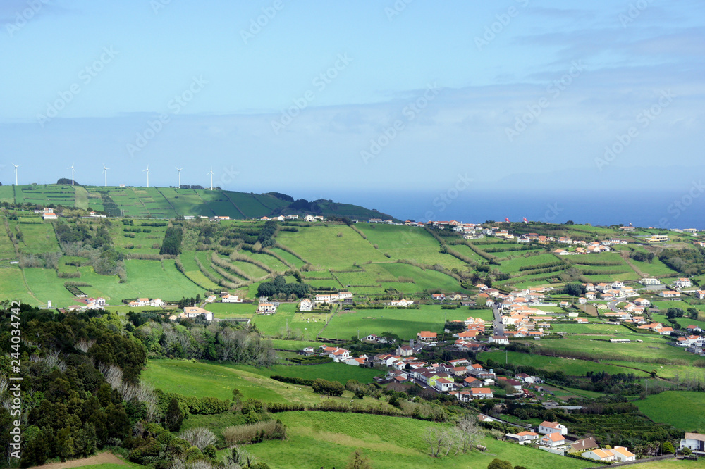 Rural views of the island of Faial.Azores. Rural views of the island of Faial.Azores.
