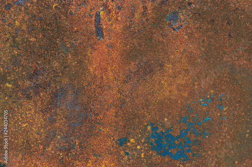 Background texture of dirty rusty metal surface