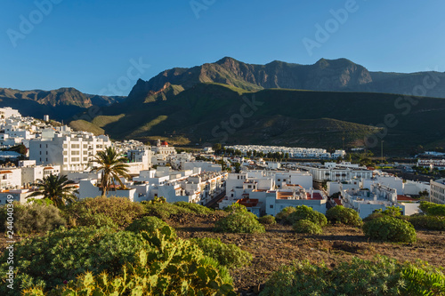 Canary islands gran canaria winter sunny day