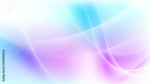 Abstract blue purple flowing waves background