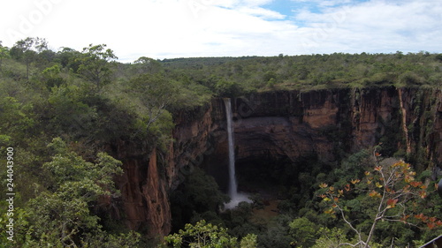 Waterfall - Chapada dos Guimar  es