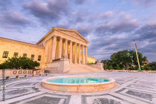 United States Supreme Court Building in Washington, DC, USA.