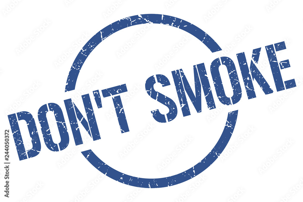 don't smoke stamp