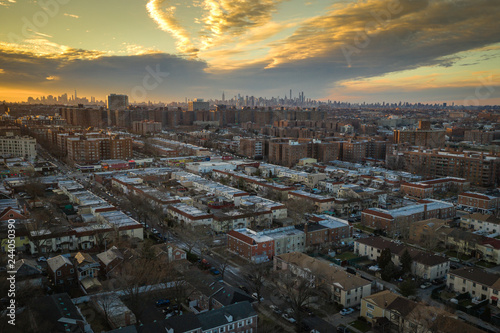 Valokuva Aerial of Queens New York City