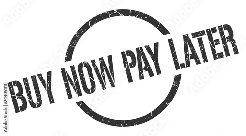 buy now pay later stamp