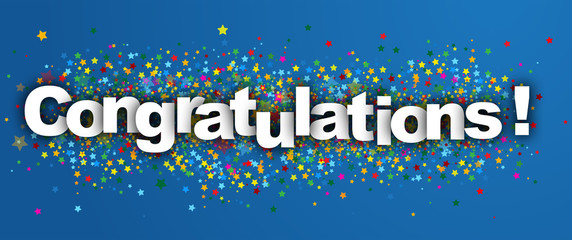 congratulations label