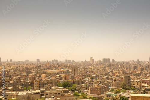 Cityscape of Cairo, Egypt