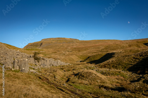 A Circular walk to Ingleborough and Whernsin the Yorkshire Dales. Head along Southerscales Scars and Humphrey Bottom two of the 3 Peaks challenge.