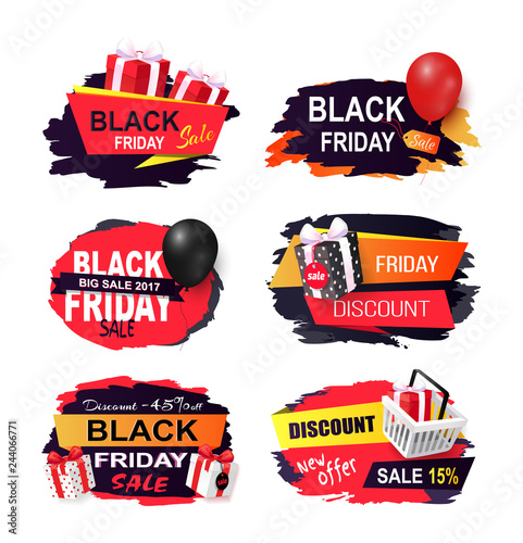 Discount and Offer on Black Friday Autumn Holiday