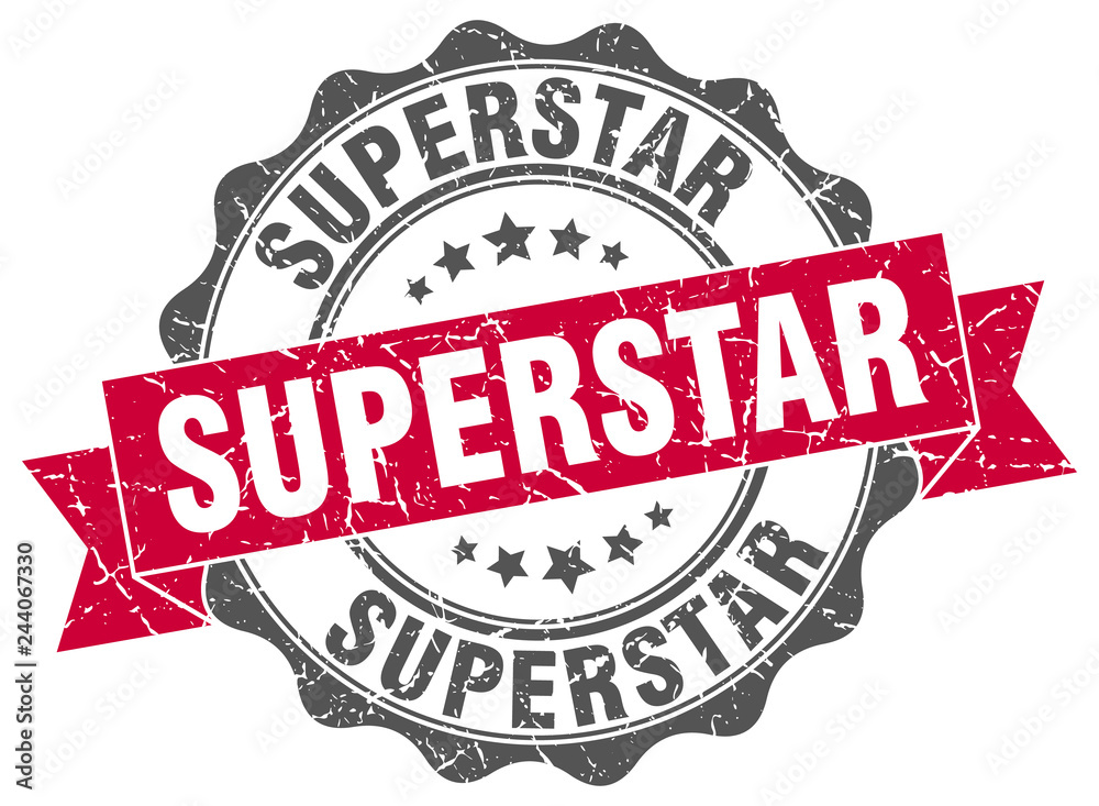 Fototapeta premium superstar stamp. sign. seal