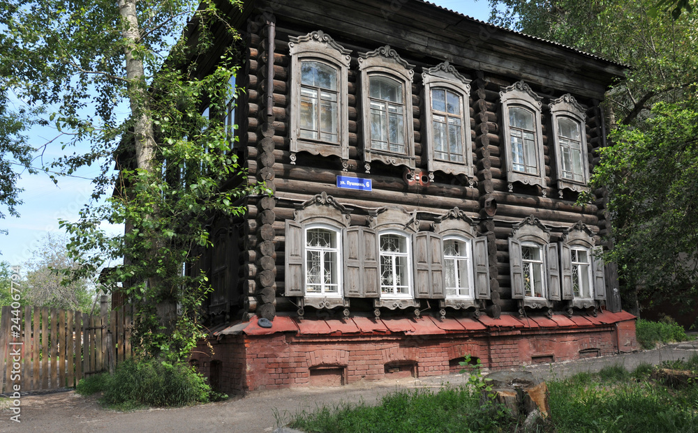 old house in tomsk old house in tomsk