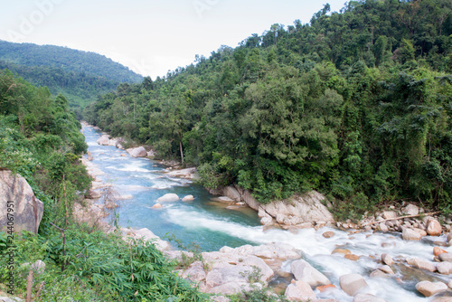 River of Hon Ba mountain near Nha Trang, Vietnam 