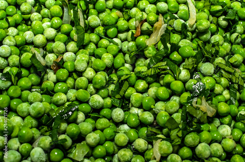 Peas Green Peas Macro Photography Close-up