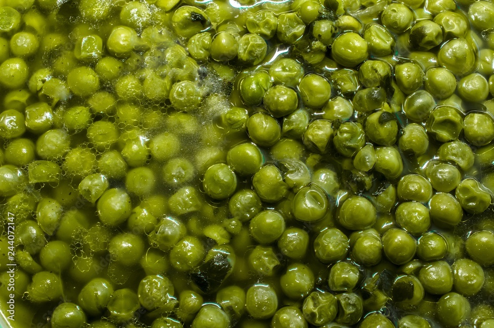 Peas Green Peas Macro Photography Close-up Peas Green Peas Macro Photography Close-up