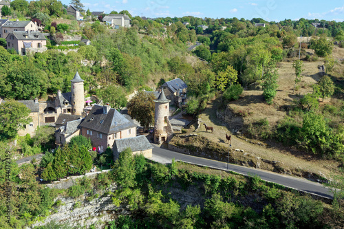 Canyon de Bozouls, Aveyron, Midi-Pyrénées, France photo