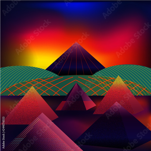 Glowing Landscape 2