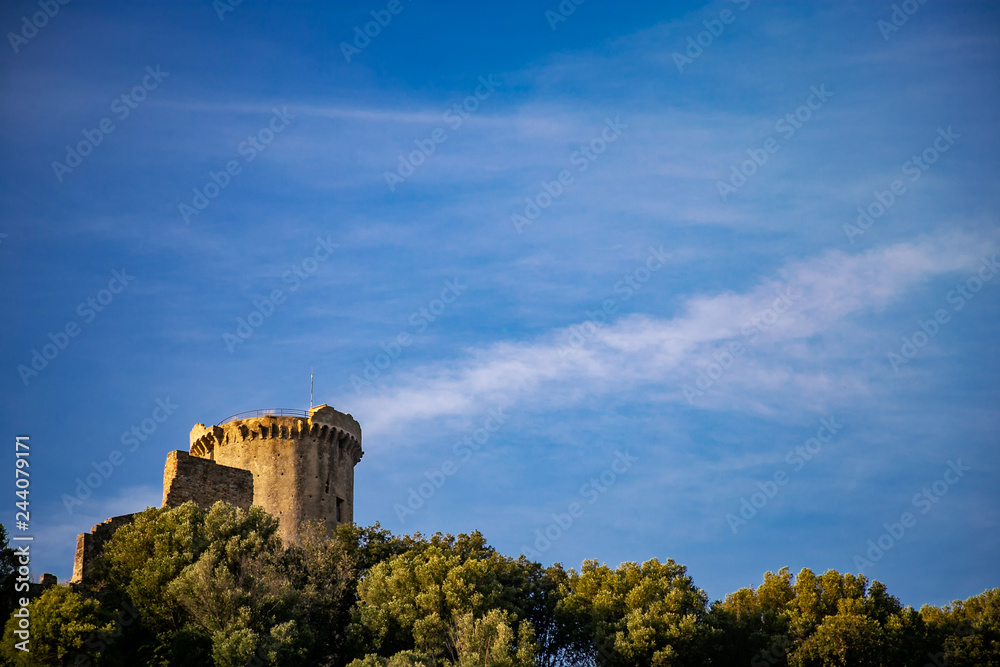 Medieval tower Velia in Ascea