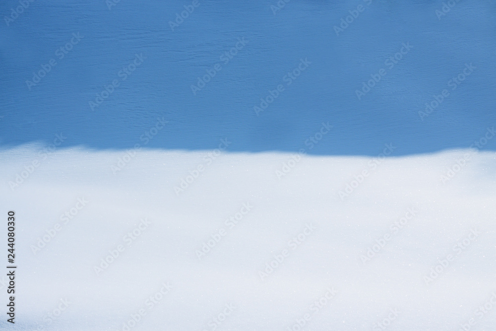 Natural snow texture with shadow and sunlit. Natural snow texture with shadow and sunlit.