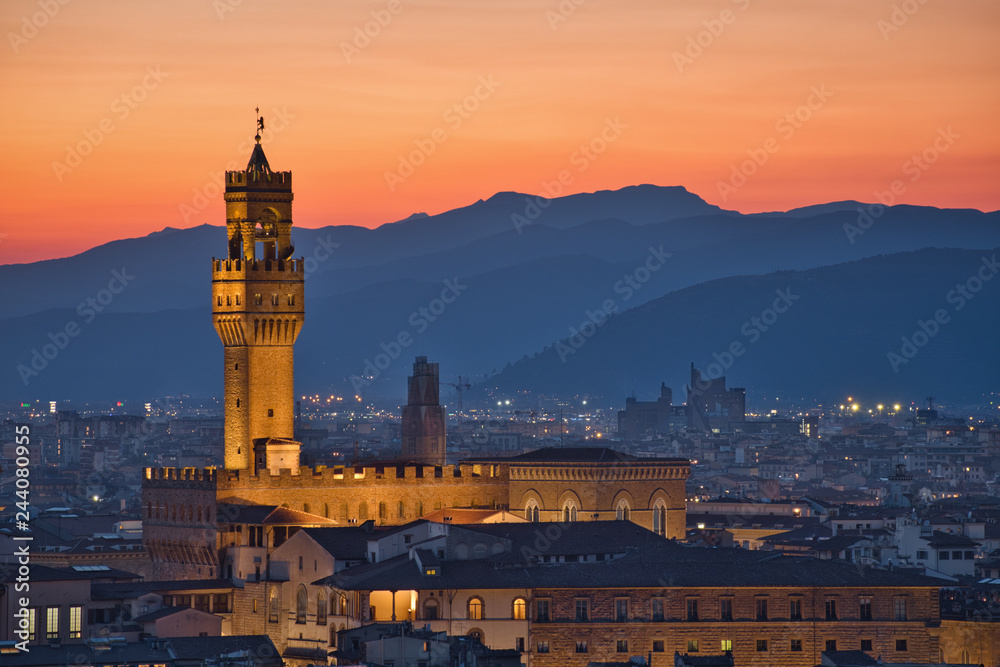 Palazzo Vecchio & Sunset