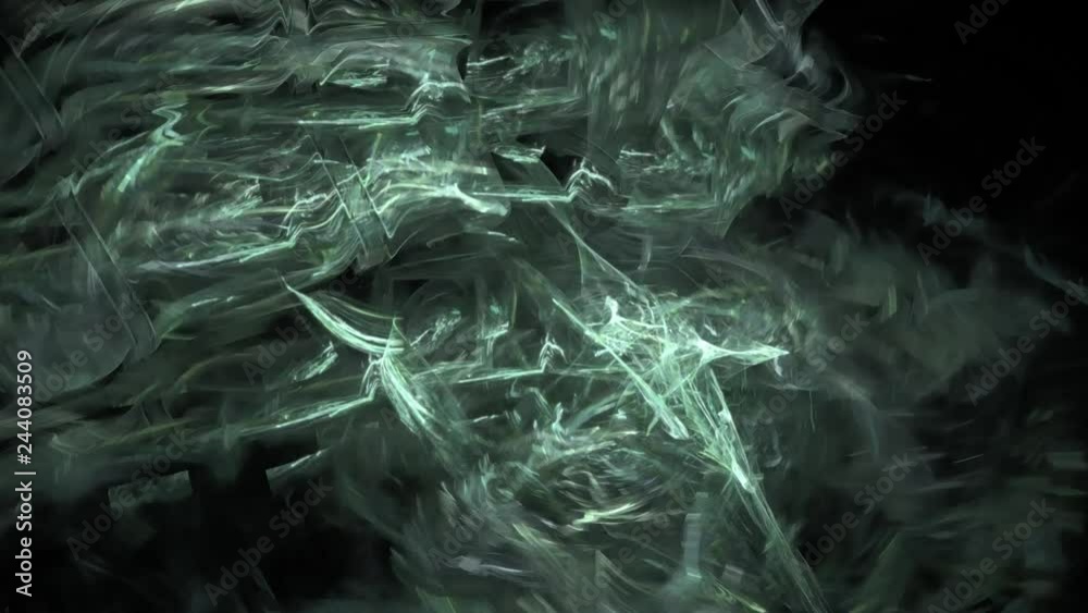 Abstract fractal forms morph and oscillate (Loop) Abstract fractal forms morph and oscillate (Loop)
