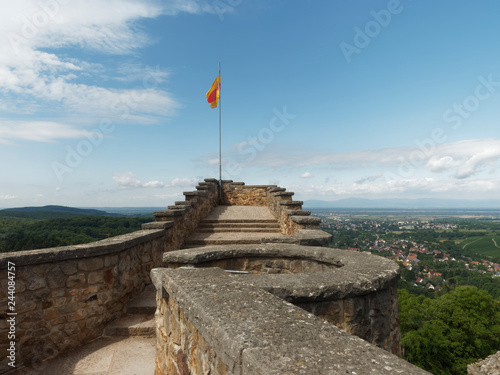 Badenweiler im Markgräflerland - Burgruine Baden