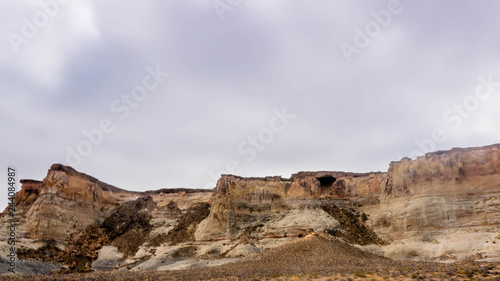 Paul Bunyon Toilet rock formation in Utah.