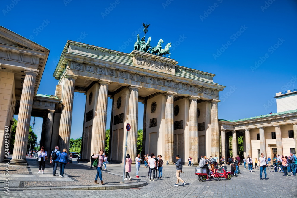 Naklejka premium Berlin, Pariser Platz