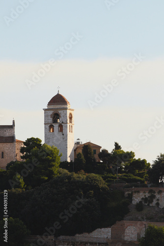 Bell tower Saint Kiriak Cathedral. Ancona, Italy © photobeginner